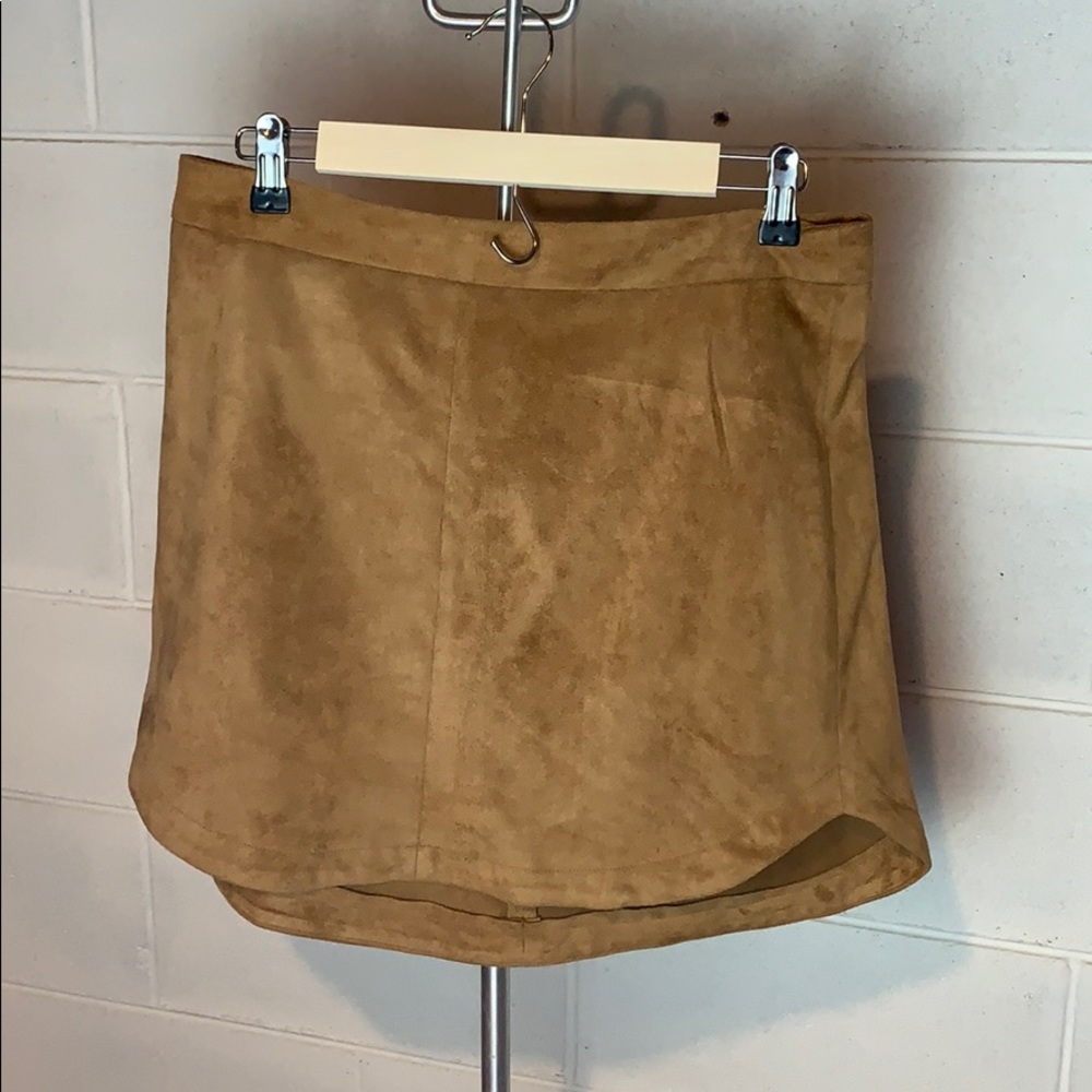 BB Dakota brown skirt